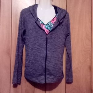 Columbia hooded zip jacket with pockets